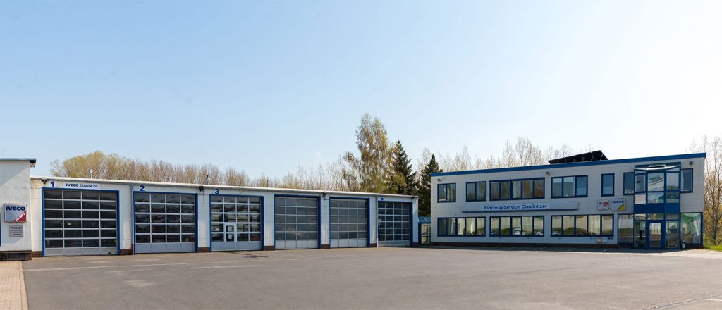 Betriebshof von Claußnitzer, IVECO Partner Werkstatt